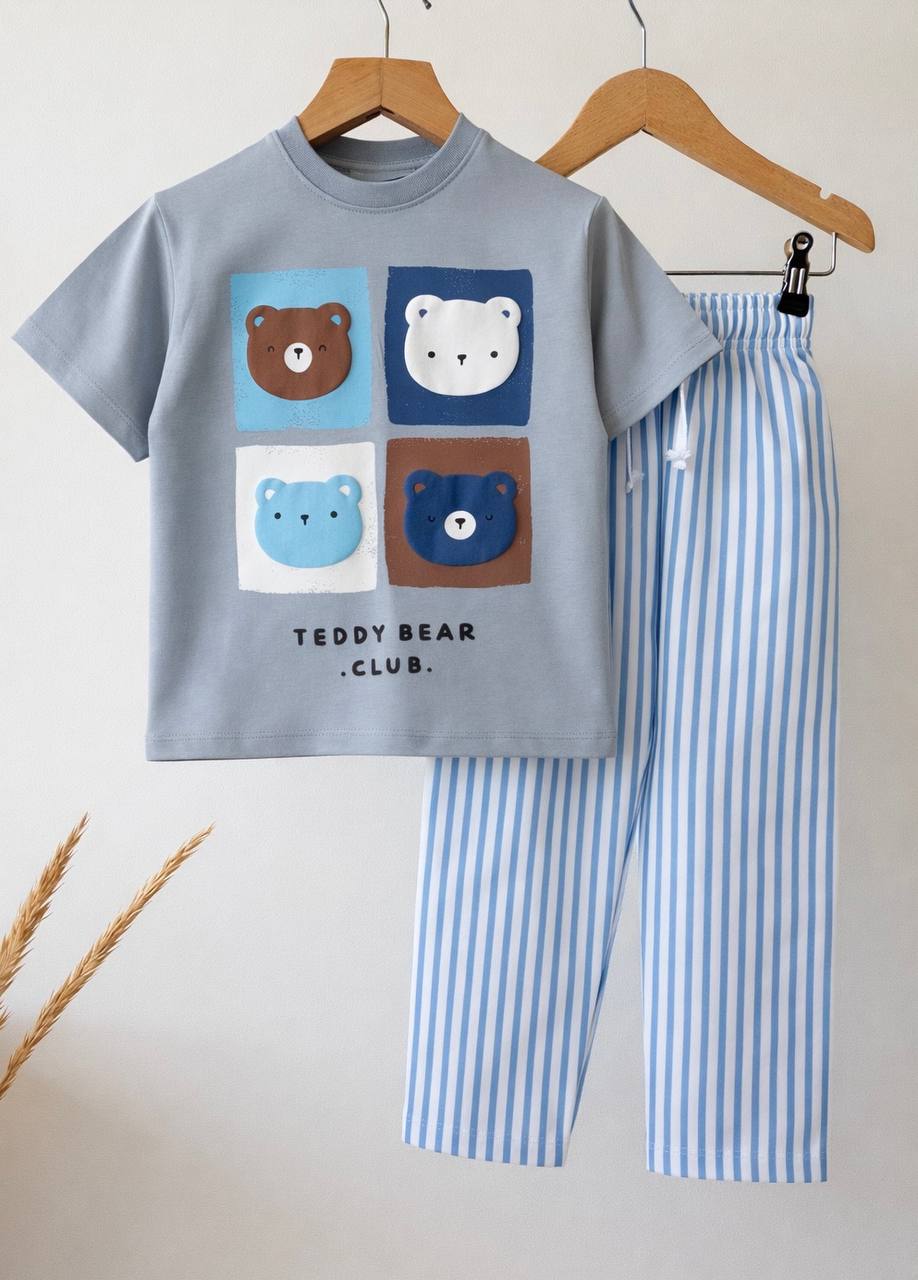 Teddy Bear Club Yazlık Pijama Takımı